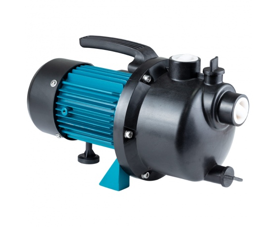 Фото 9 - Насос центробежный самовсасывающий 0.8кВт Hmax 40м Qmax 60л/мин пластик LEO (775307)