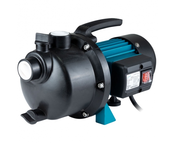 Фото 2 - Насос центробежный самовсасывающий 0.8кВт Hmax 40м Qmax 60л/мин пластик LEO (775307)