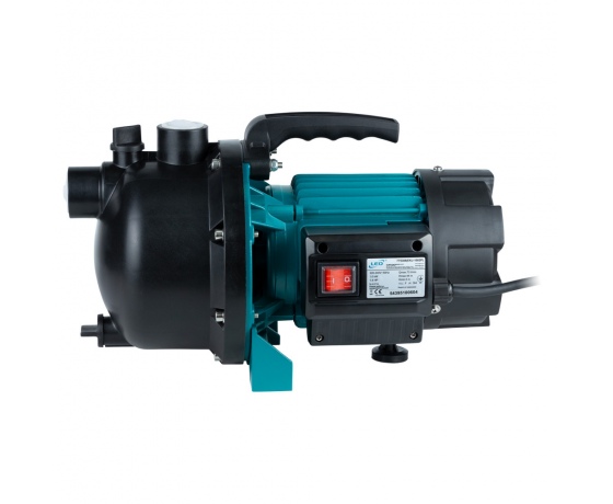 Фото 3 - Насос центробежный самовсасывающий 1.0кВт Hmax 44м Qmax 73л/мин пластик LEO (775308)