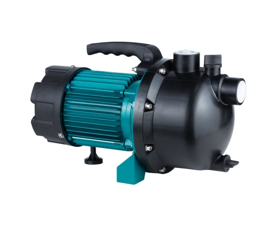 Фото 8 - Насос центробежный самовсасывающий 1.0кВт Hmax 44м Qmax 73л/мин пластик LEO (775308)