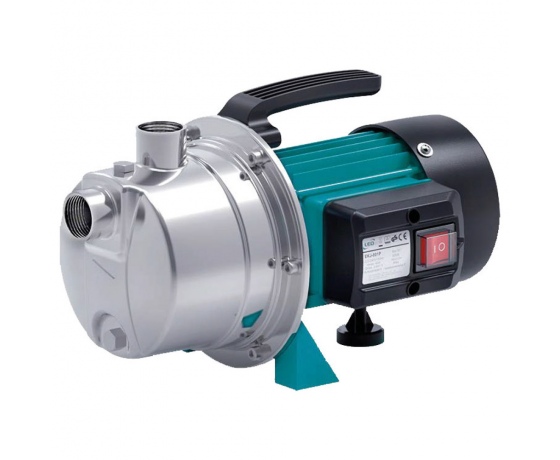 Фото 2 - Насос центробежный самовсасывающий 1.2кВт Hmax 48м Qmax 80л/мин нерж LEO (775314)