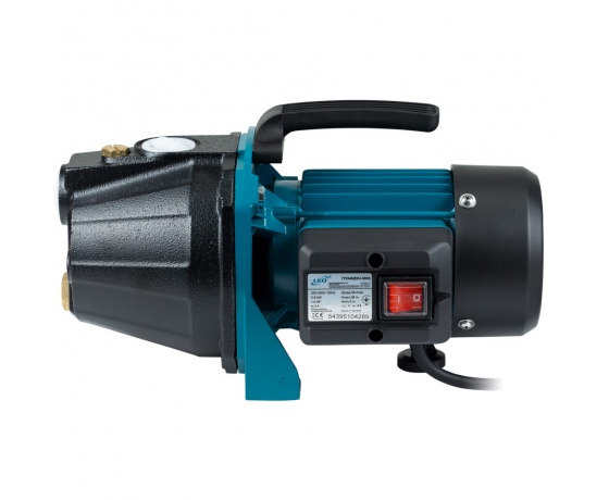 Фото 4 - Насос центробежный самовсасывающий 0.8кВт Hmax 38м Qmax 58л/мин LEO (775346)