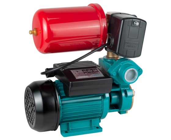 Фото 7 - Станция 0.37кВт Hmax 32м Qmax 40л/мин (вихревой насос) 1л AQUATICA (776016)