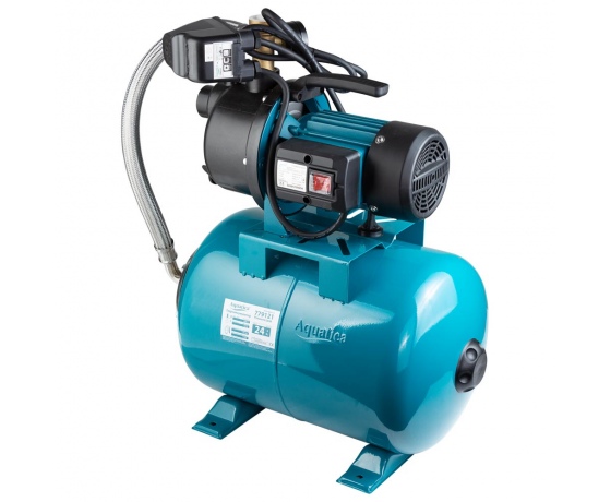 Фото 5 - Станция 0.6кВт Hmax 35м Qmax 50л/мин пластик (самовсасывающий насос) 24л Украина AquaticaLEO (775306/24)