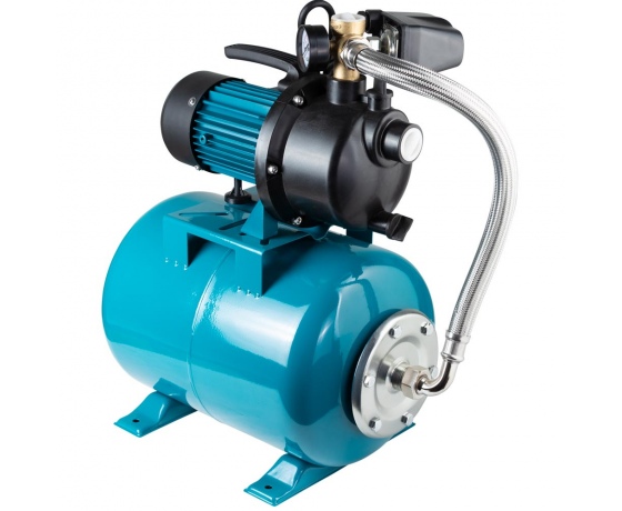 Фото 9 - Станция 0.6кВт Hmax 35м Qmax 50л/мин пластик (самовсасывающий насос) 24л Украина AquaticaLEO (775306/24)