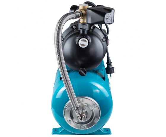 Фото 9 - Станция 1.0кВт Hmax 44м Qmax 73л/мин пластик (самовсасывающий насос) 24л Украина AquaticaLEO (775308/24)