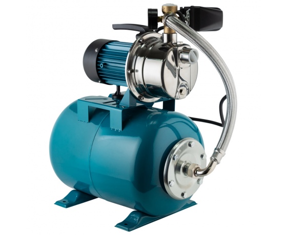 Фото 8 - Станция 0.6кВт Hmax 35м Qmax 50л/мин (самовсасывающий насос нерж) 24л Украина AquaticaLEO (775311/24)