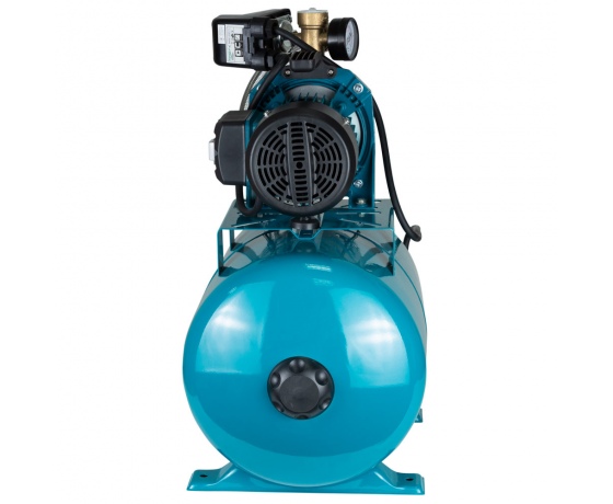 Фото 3 - Станция 0.8кВт Hmax 38м Qmax 58л/мин (самовсасывающий насос) 24л AquaticaLEO (775346/24)