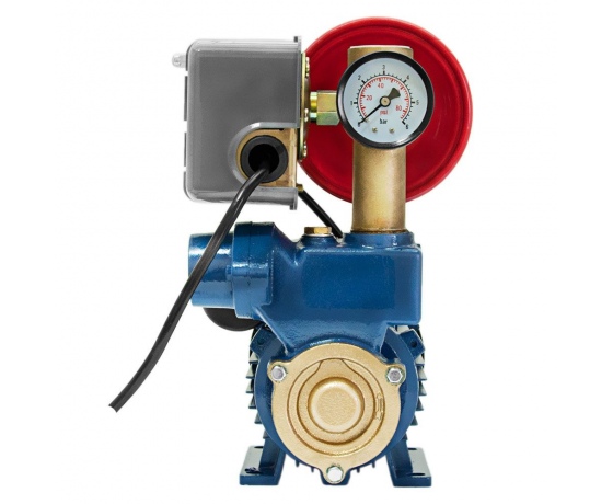 Фото 4 - Станция 0.37 кВт Hmax 35 м Qmax 35 л/мин (вихревой насос) 1л WETRON (776010)