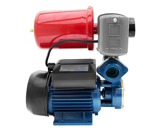 Фото 5 - Станция 0.37 кВт Hmax 35 м Qmax 35 л/мин (вихревой насос) 1л WETRON (776010)