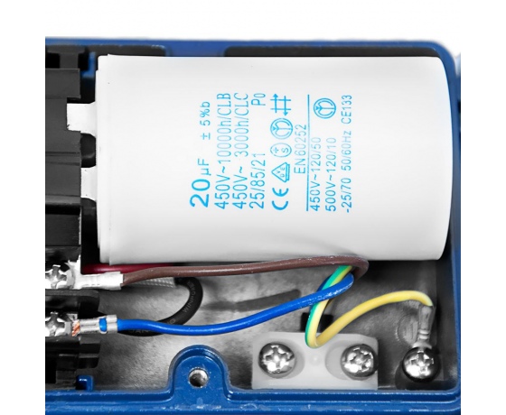 Фото 8 - Насос центробежный самовсасывающий 1.1кВт Hmax 45м Qmax 85л/мин WETRON (775035)