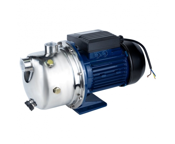 Фото 2 - Насос центробежный самовсасывающий 0.75кВт Hmax 46м Qmax 50л/мин нерж WETRON (775052)