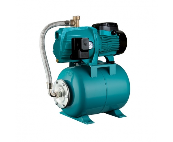 Фото 2 - Станция 0.45кВт Hmax 41м Qmax 45л/мин (самовсасывающий насос) 24л LEO 3.0 (776382)