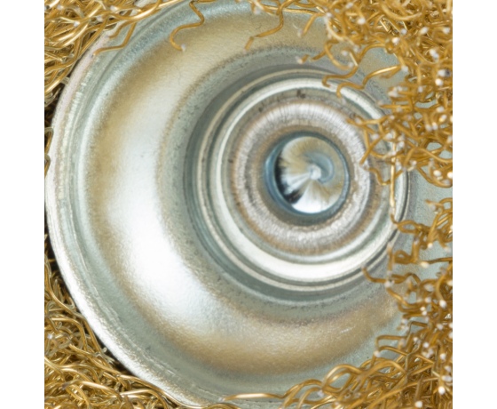 Фото 8 - Набор щеток проволочных 3шт Ø25; 50; 50мм хвостовик Ø6мм (латунированная) GRAD (9029015)