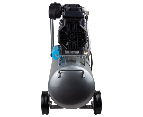 Фото 8 - Компрессор двухцилиндровый безмасляный 1.5кВт 209л/мин 8бар 30л SIGMA (7042541)