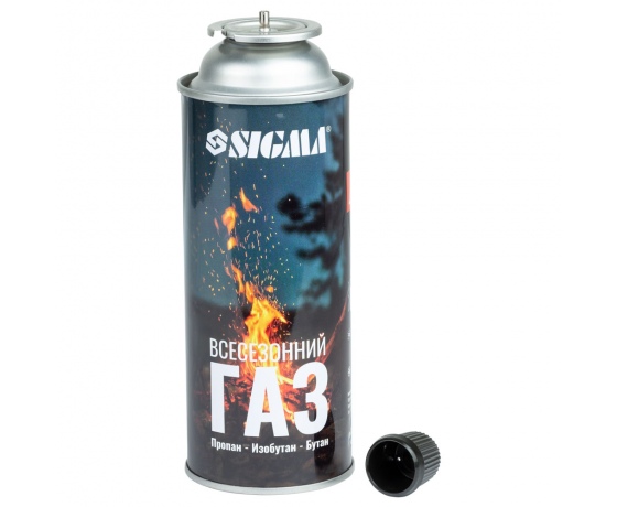 Фото 3 - Баллон газовый всесезонный 220г ОАЭ SIGMA (2901811)