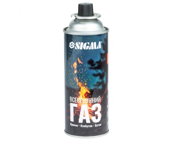 Фото 2 - Баллон газовый всесезонный 220г ОАЭ SIGMA (2901811)