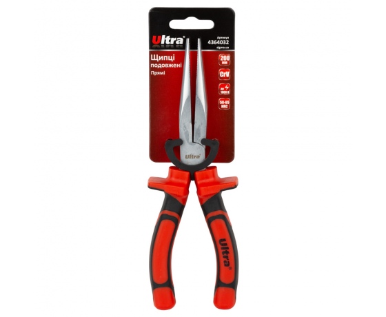 Фото 8 - Длинногубцы прямые 200мм VDE 1000В CrV ULTRA (4364032)