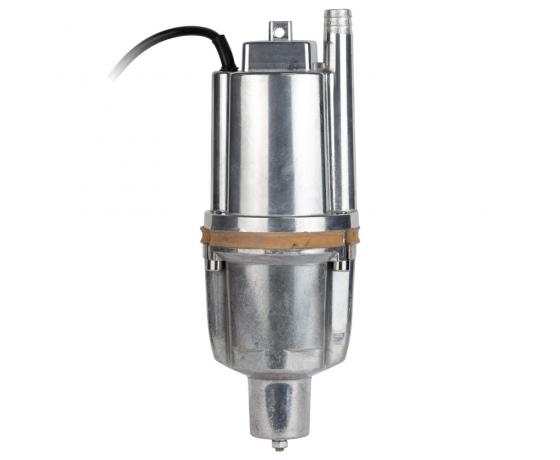 Фото 2 - Насос вибрационный 0.25кВт H 75м Q 18л/мин Ø100мм 10м кабеля нижний забор WETRON (WVM60-1) (778387)