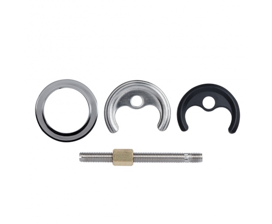 Фото 5 - Смеситель GARDA Ø35 для биде на шпильке CORSO (BC-1F121W) (9605503)