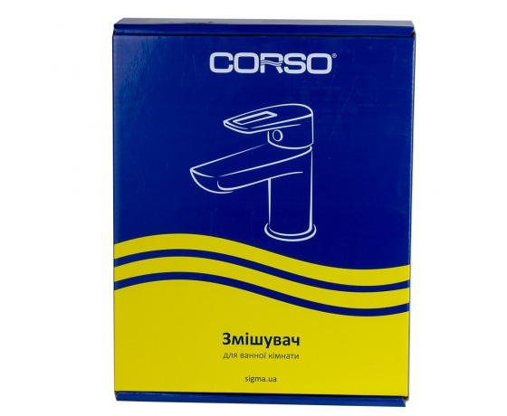 Фото 6 - Смеситель MAGGIORE Ø40 для раковины литой на шпильке CORSO (BE-2A122C) (9608000)