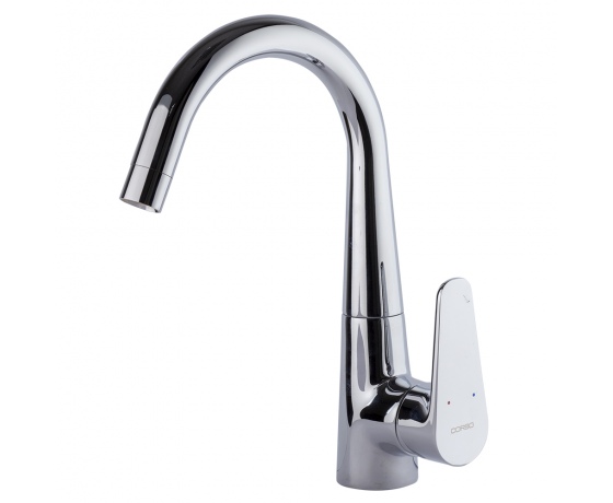 Фото 2 - Смеситель MAGGIORE Ø40 для кухни J-излив на гайке CORSO (BE-4B122C) (9608100)