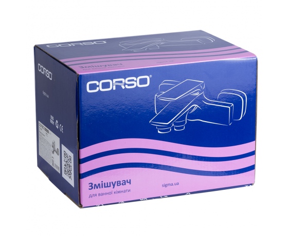 Фото 4 - Смеситель BRACCIANO Ø35 для ванны литой CORSO (CF-1C136C) (9617200)