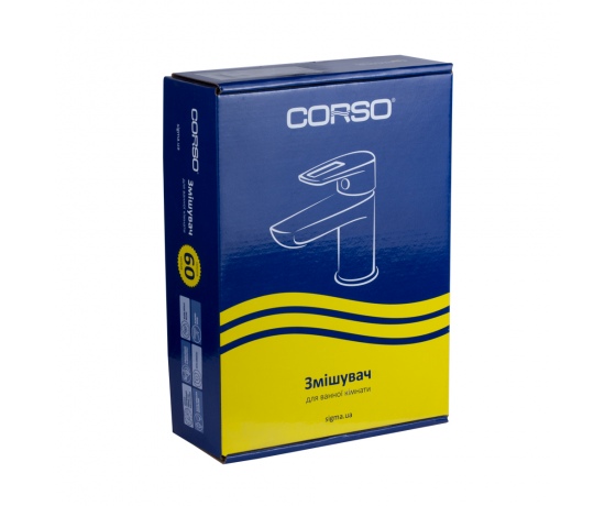 Фото 6 - Смеситель BRACCIANO Ø35 для раковины литой на шпильке CORSO (CF-2A136C) (9617000)