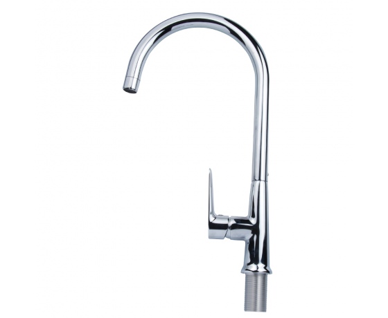 Фото 4 - Смеситель LUGANO Ø25 для кухни J-излив на гайке CORSO (CH-4B147C) (9620100)