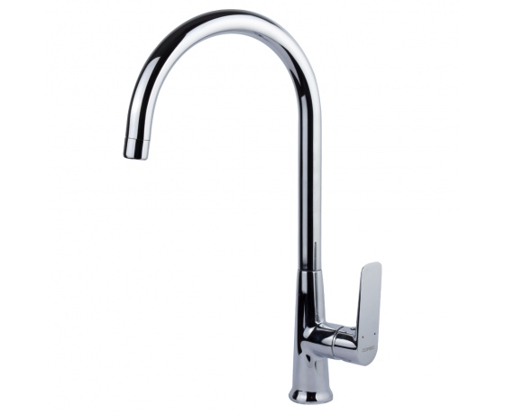 Фото 2 - Смеситель LUGANO Ø25 для кухни J-излив на гайке CORSO (CH-4B147C) (9620100)