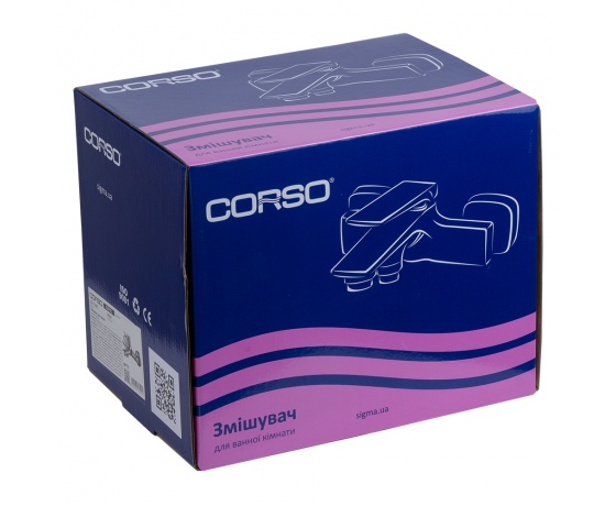 Фото 4 - Смеситель SERIO Ø35 для ванны литой CORSO (DC-1C146C) (9626200)