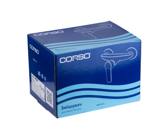 Фото 3 - Смеситель SERIO Ø35 для душа CORSO (DC-1D146C) (9626300)