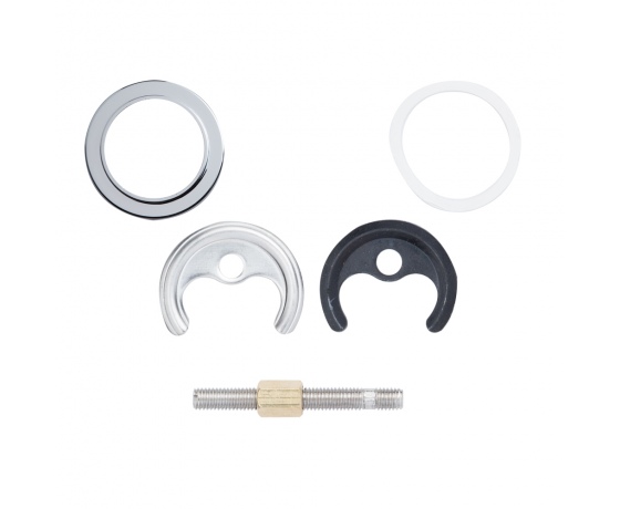 Фото 5 - Смеситель LIRI Ø35 для раковины литой на шпильке CORSO (DF-2A140C) (9632000)