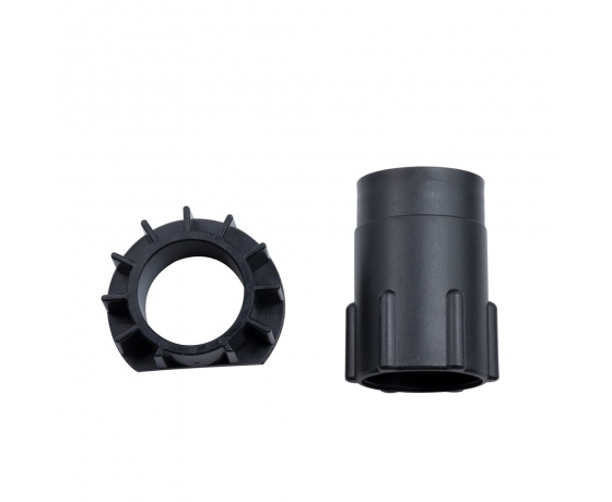 Фото 5 - Смеситель ADDA Ø35 для кухни излив силиконовый синий на гайке CORSO (EB-4B519C) (9635100)