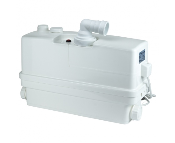 Фото 4 - Станция канализационная 0.6кВт Hmax 8.5м Qmax 110л/мин 3 входа + фронтальный вход 90мм LEO 3.0 (776914)