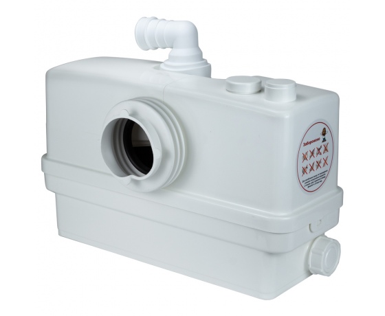 Фото 8 - Станция канализационная 0.6кВт Hmax 8.5м Qmax 110л/мин 3 входа + фронтальный вход 90мм LEO 3.0 (776914)