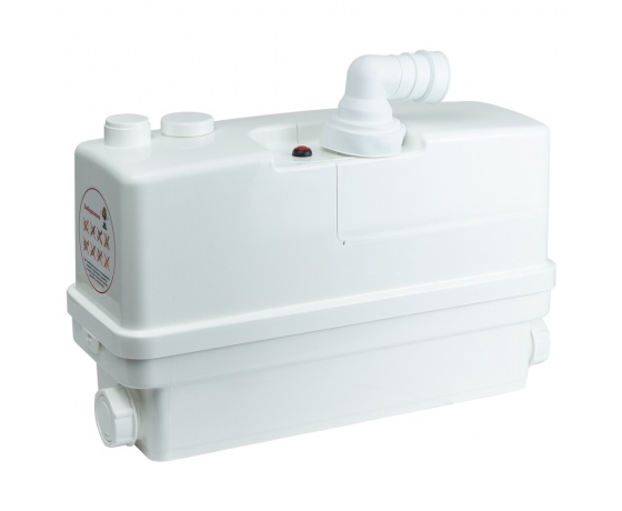 Фото 2 - Станция канализационная 0.6кВт Hmax 8.5м Qmax 110л/мин 3 входа + фронтальный вход 90мм LEO 3.0 (776914)