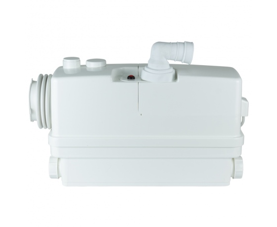 Фото 3 - Станция канализационная 0.6кВт Hmax 8.5м Qmax 110л/мин 3 входа + боковой вход 90мм LEO 3.0 (776916)