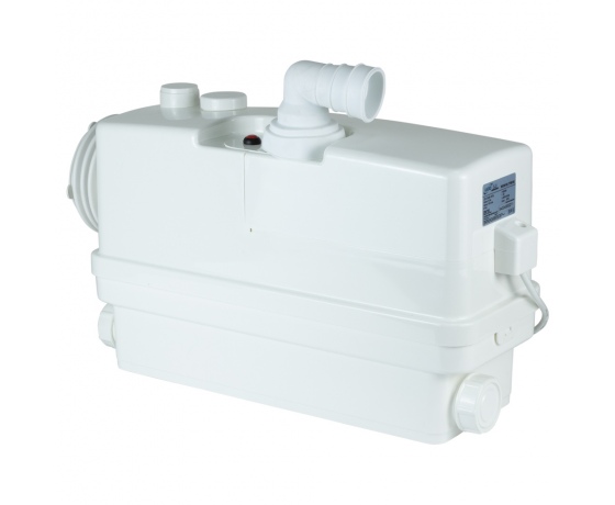 Фото 4 - Станция канализационная 0.6кВт Hmax 8.5м Qmax 110л/мин 3 входа + боковой вход 90мм LEO 3.0 (776916)