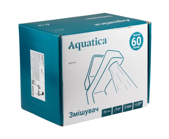 Фото 6 - Смеситель IG Ø35 для ванны литой AQUATICA IG-1C149C (9709200)