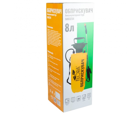 Фото 8 - Опрыскиватель пневматический 8л FLORA (5003234)