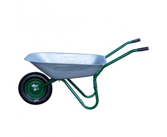 Фото 7 - Тачка садовая одноколесная 65л 100кг колесо 14