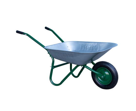 Фото 2 - Тачка садовая одноколесная 65л 100кг колесо 14