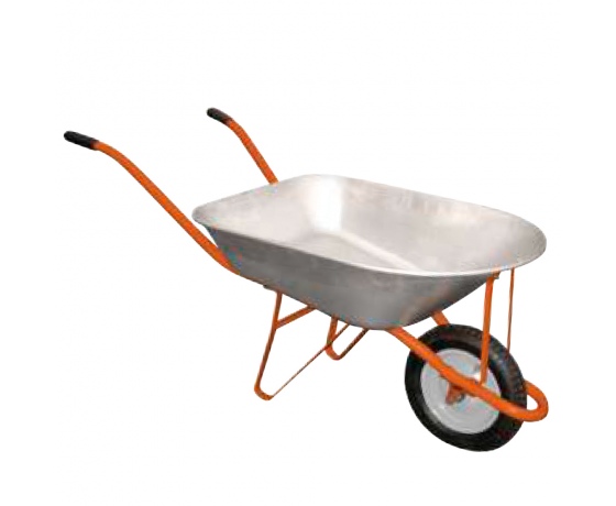 Фото 2 - Тачка строительная одноколесная 78л 160кг колесо 14