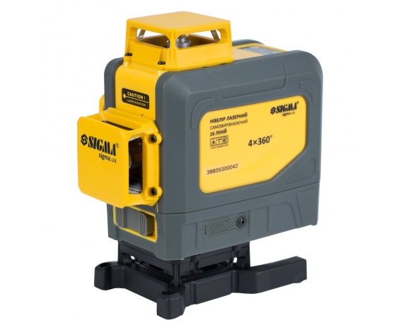 Фото 2 - Нивелир лазерный самовыравнивающийся 16 линий 4×360° SIGMA (3727251)
