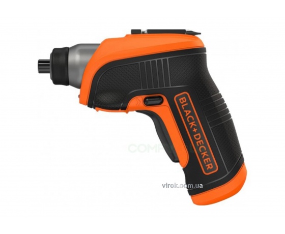 Фото 3 - Викрутка акумуляторна Black+Decker Li-ion 3.6 В 1.5 Агод з підсвіткою + змінна кутова насадка