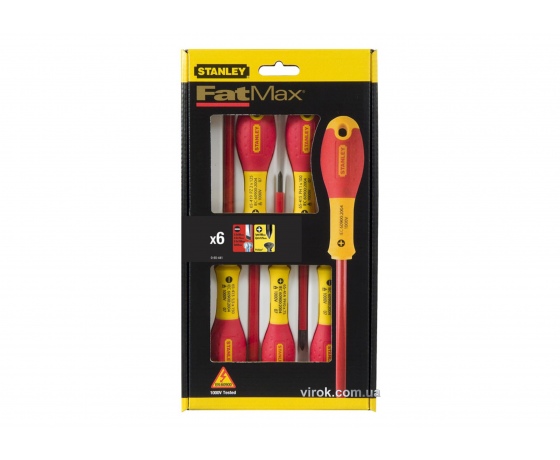 Фото 3 - Набір викруток для електрика STANLEY 