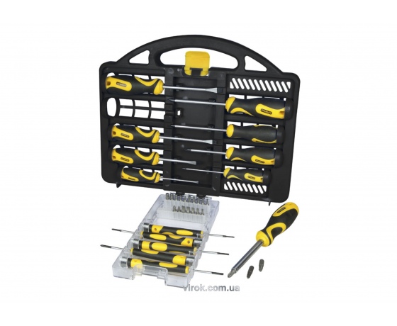 Фото 3 - Набір викруток і викруткових насадок STANLEY 34 предмета