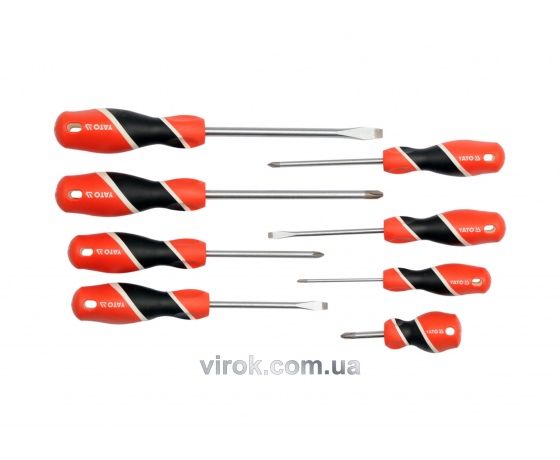 Фото 2 - Набір викруток YATO 8 предметів