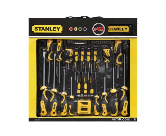 Фото 3 - Набір викруток і викруткових насадок STANLEY 42 предмета